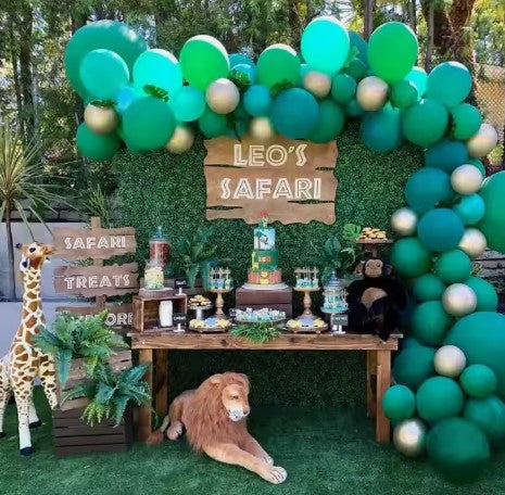 Jungle Safari DIY Balloon Arch