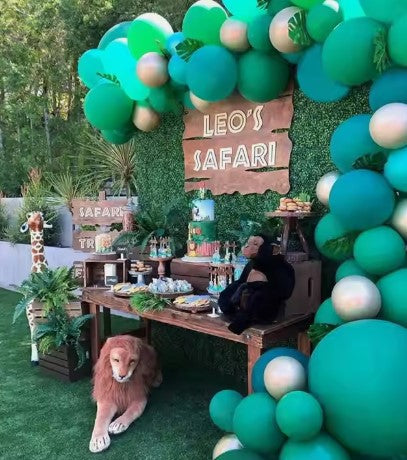 Jungle Safari DIY Balloon Arch