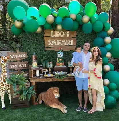 Jungle Safari DIY Balloon Arch