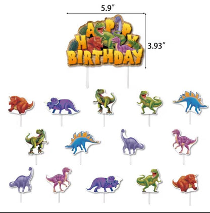 Dinosaur Theme Birthday Decorations Supplies