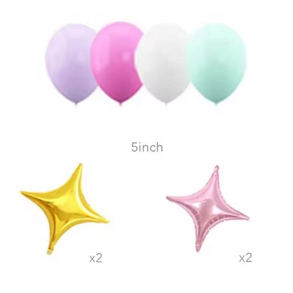 Unicorn Balloons Arch Garland Kit